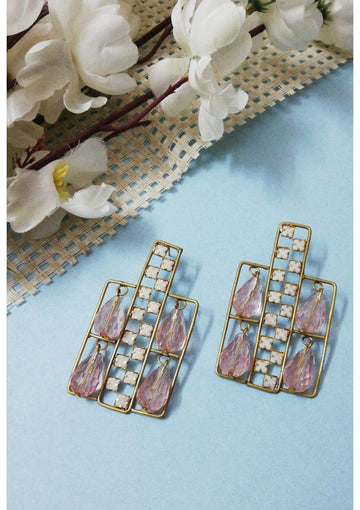 Blushing Pellucid Earring