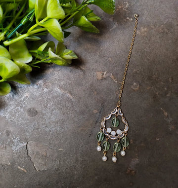 Sage Green Mangtika