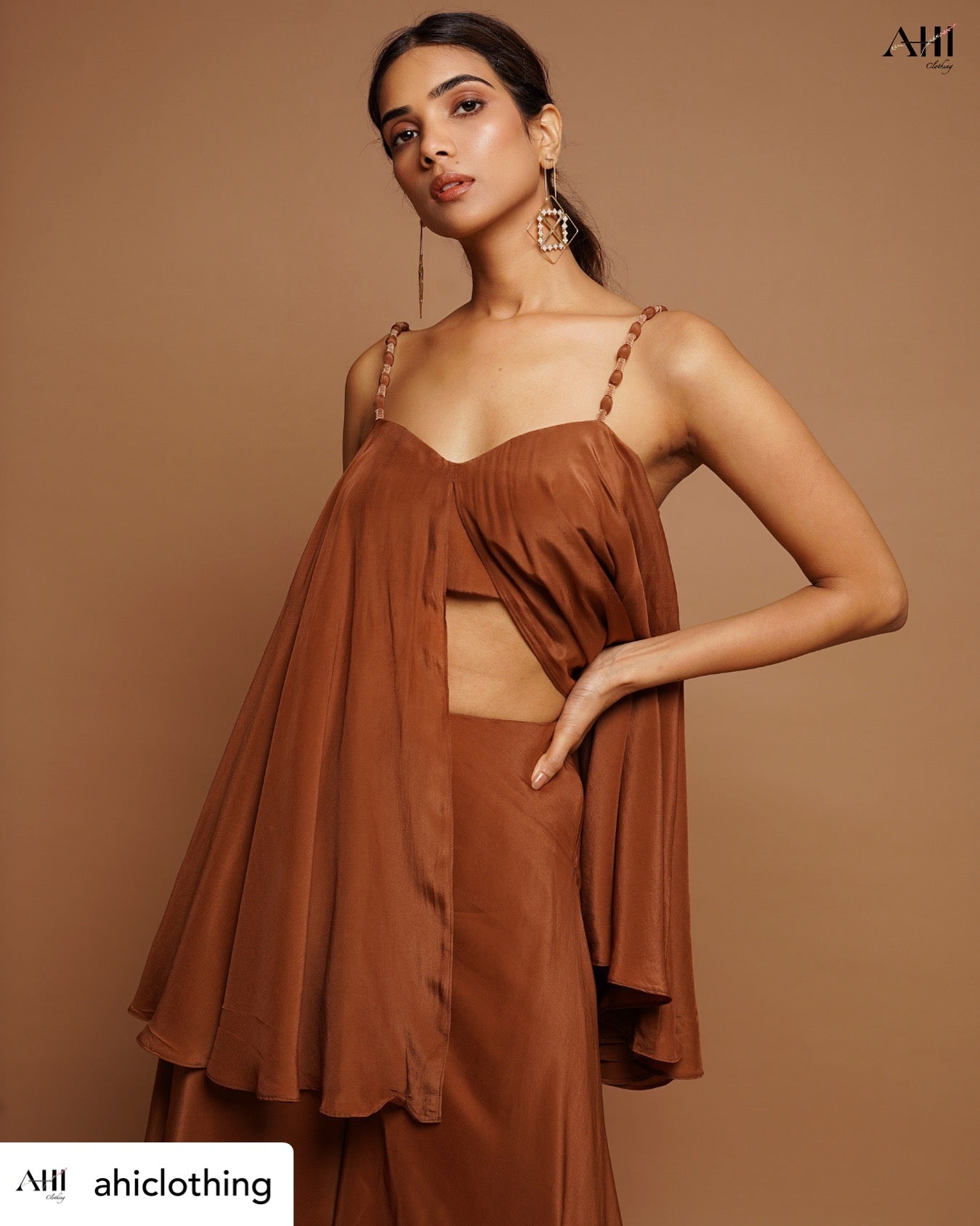 Linear Luxe Earring