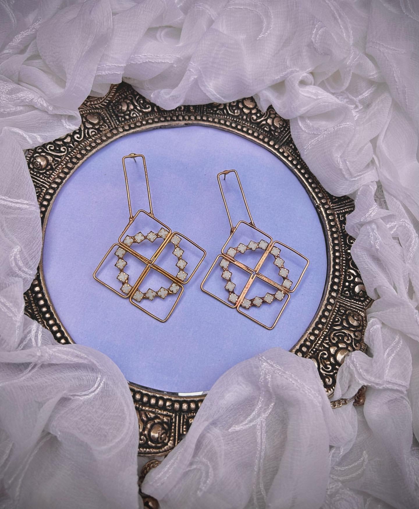Linear Luxe Earring
