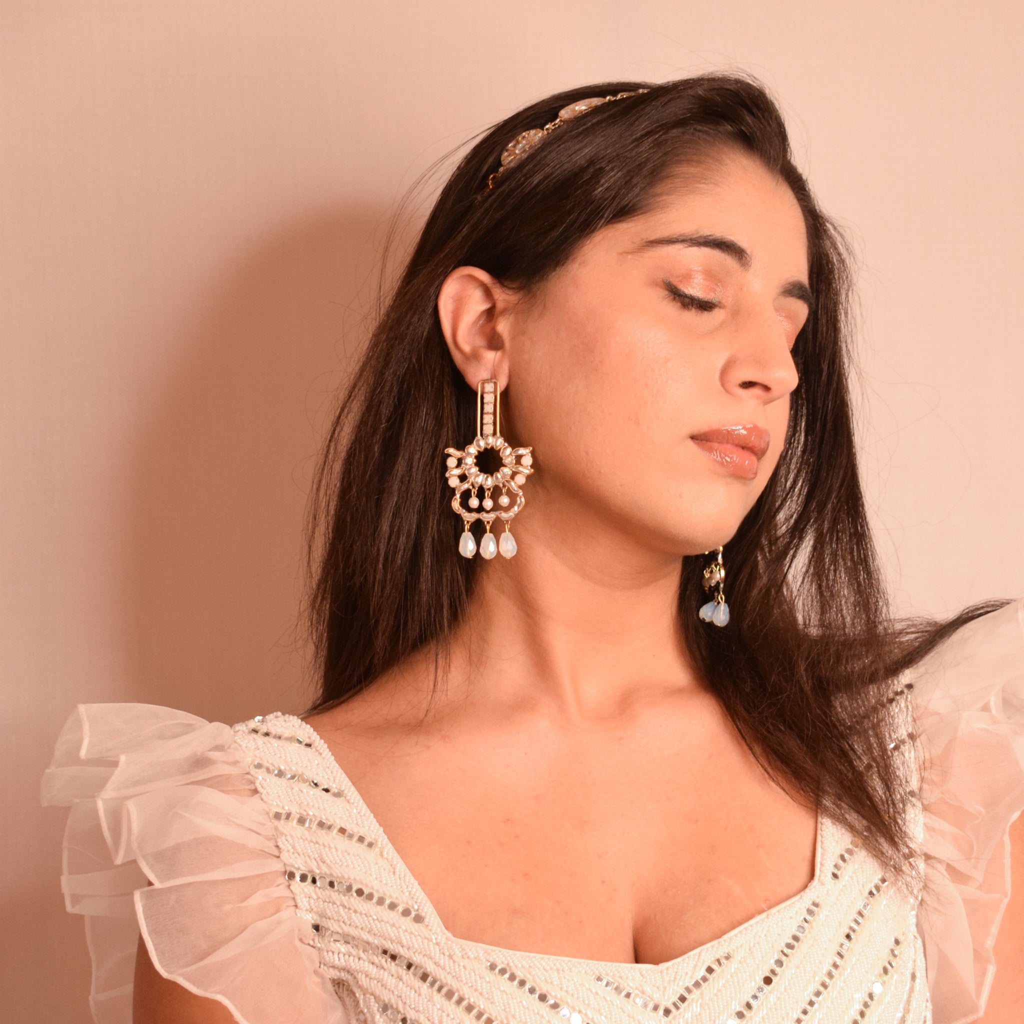 Pellucid Driblet Earring