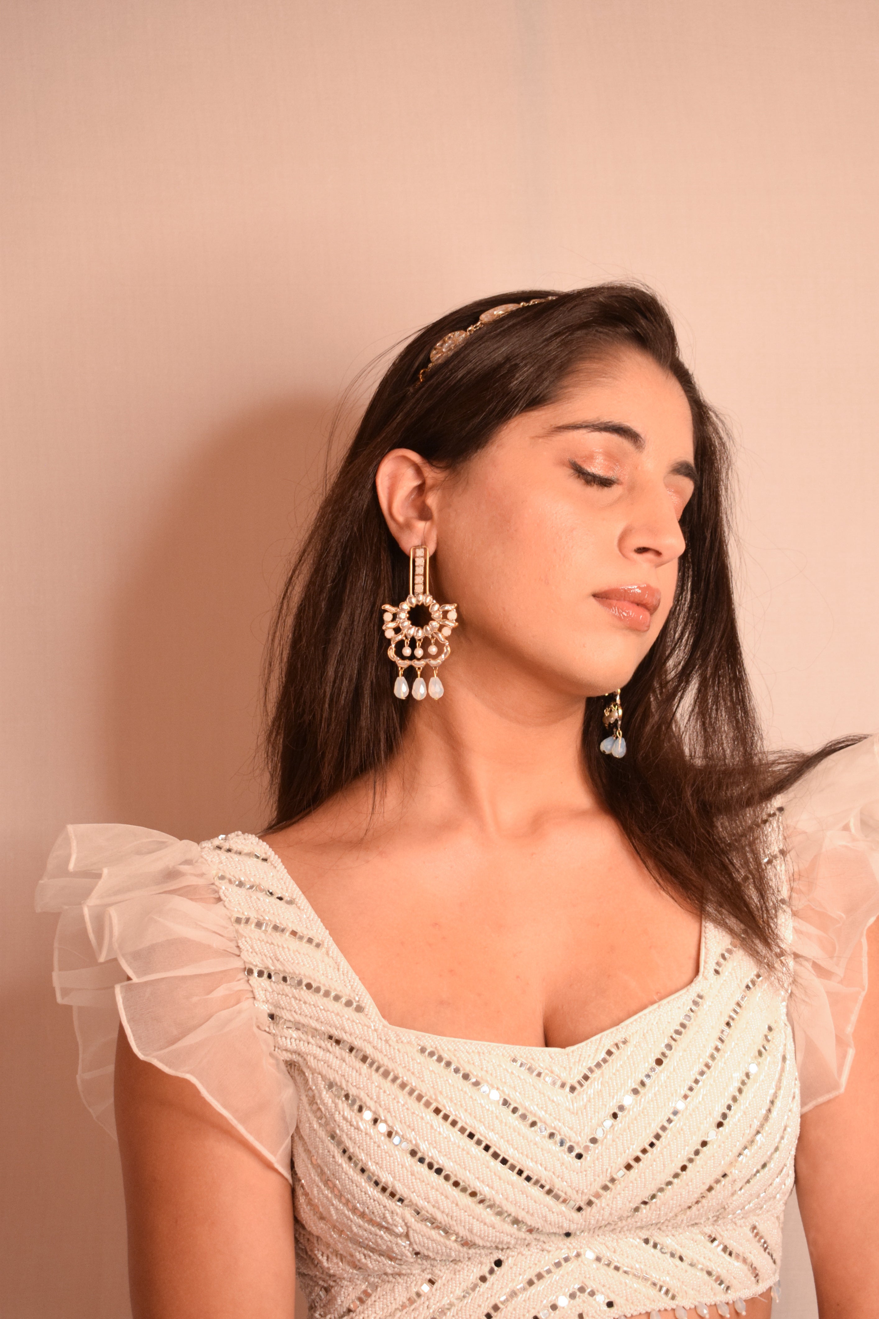 Pellucid Driblet Earring