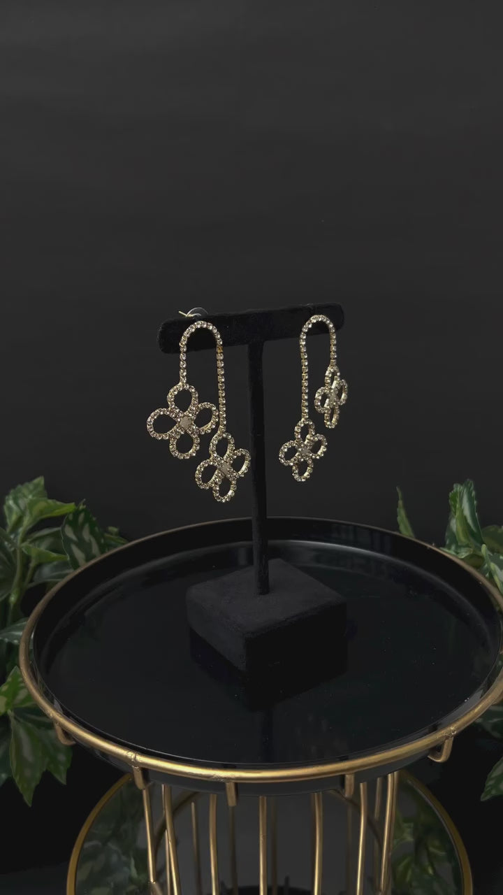 Gilded Bloom Earrings