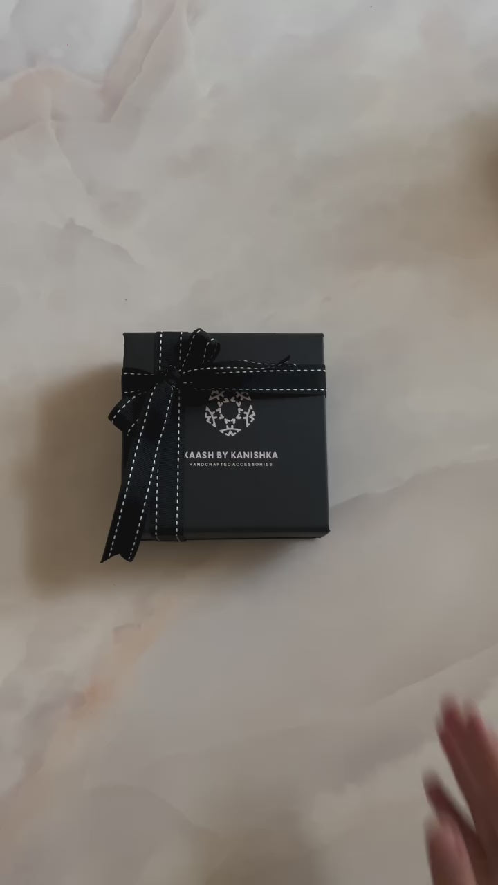 Triple Crescent Earrings
